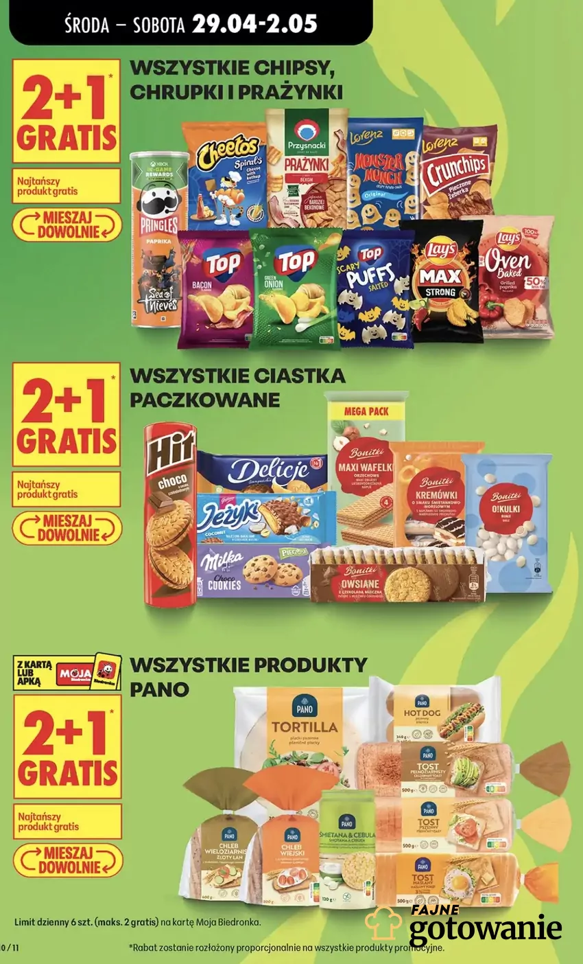 Promocje w Biedronce