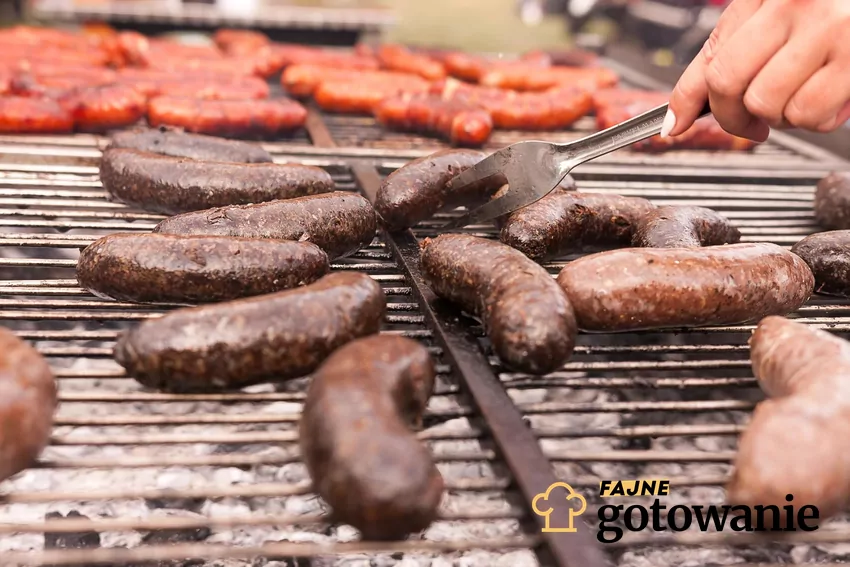 Kaszanka na grillu