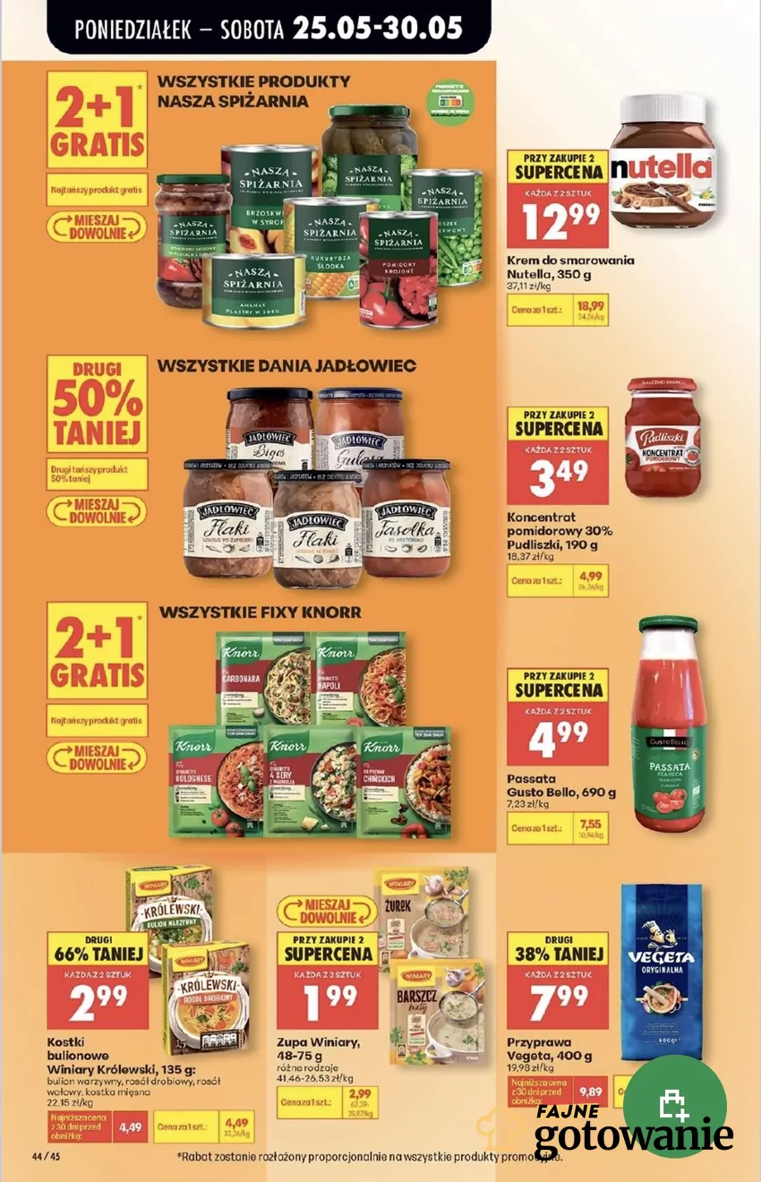 Promocje w Biedronce