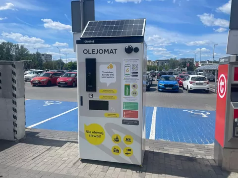 Olejomaty na mapie Polski