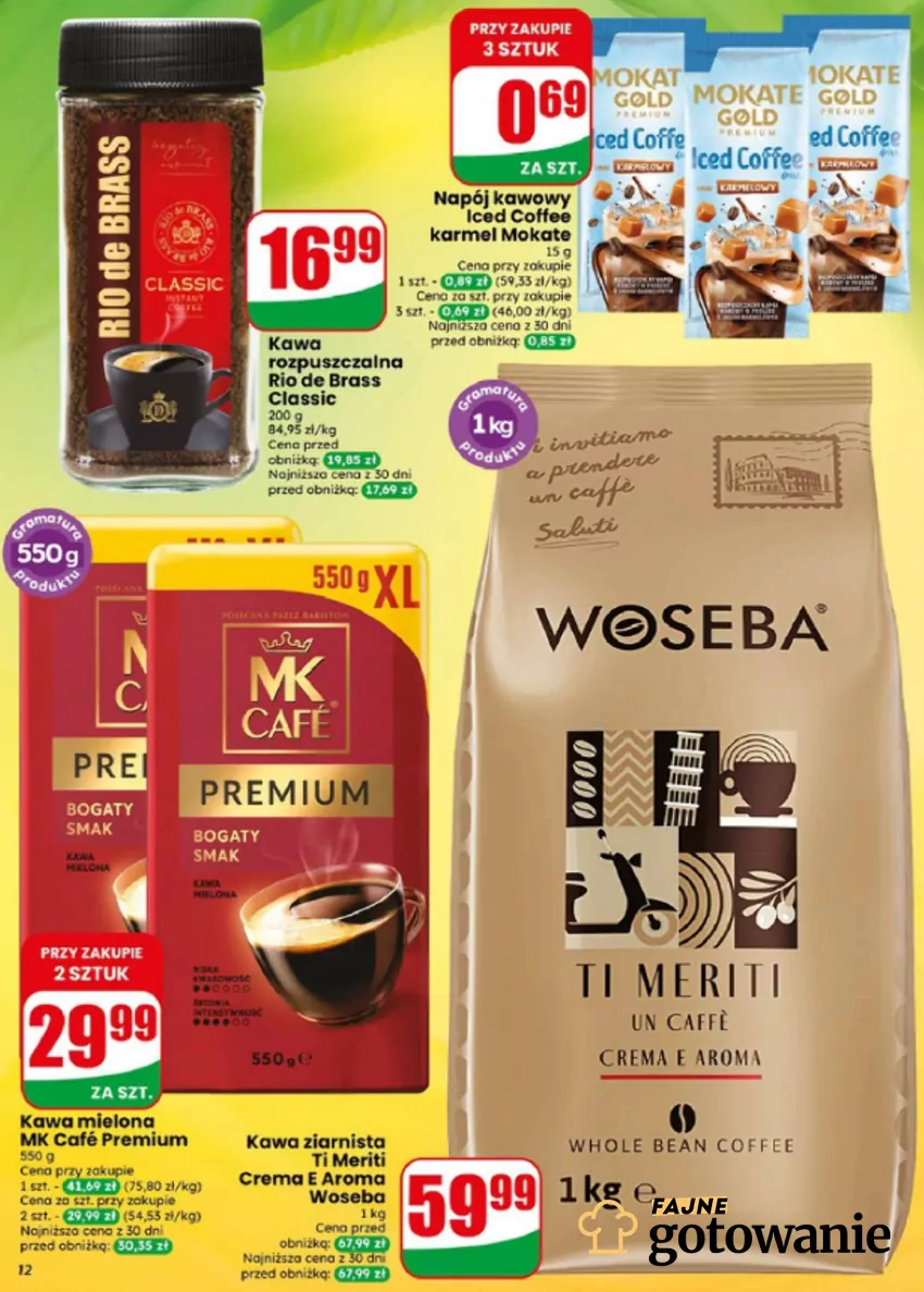 W promocji m.in. ulubione kawy Polaków Dino - gazetka