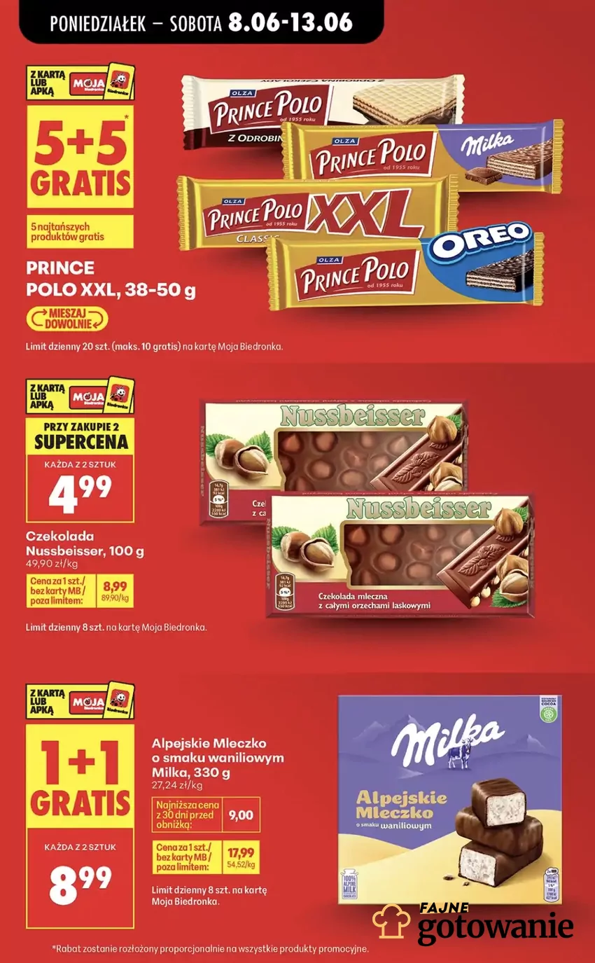 Promocje w Biedronce