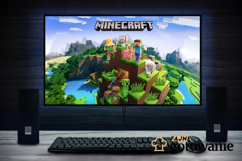 Minecraft to jedna z najbardziej popularnych gier Gra Minecraft na komputerze