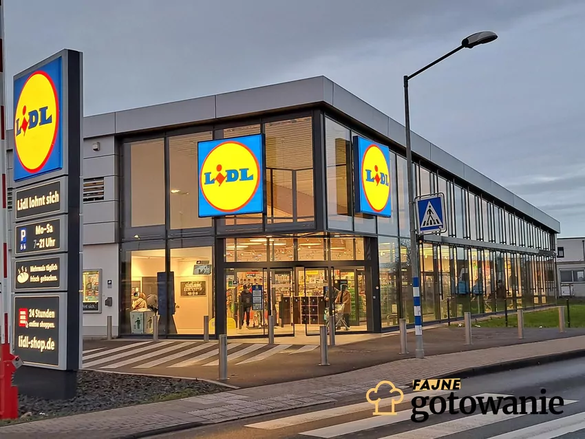 Lidl wieczorem