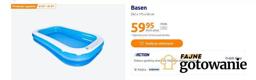 Action - gazetka