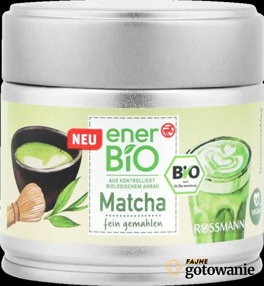 100% japońskiej zielonej herbaty pochodzi z japońskich plantacji cienistych Rossmann - nowości