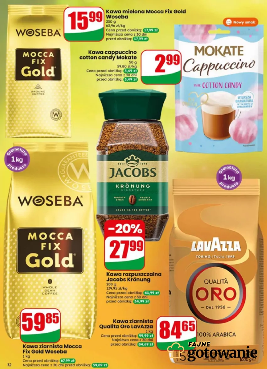 Kawa w genialnej promocji w dino Dino - gazetka