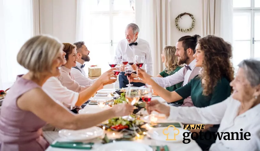 Eleganckie świętowanie w gronie rodziny