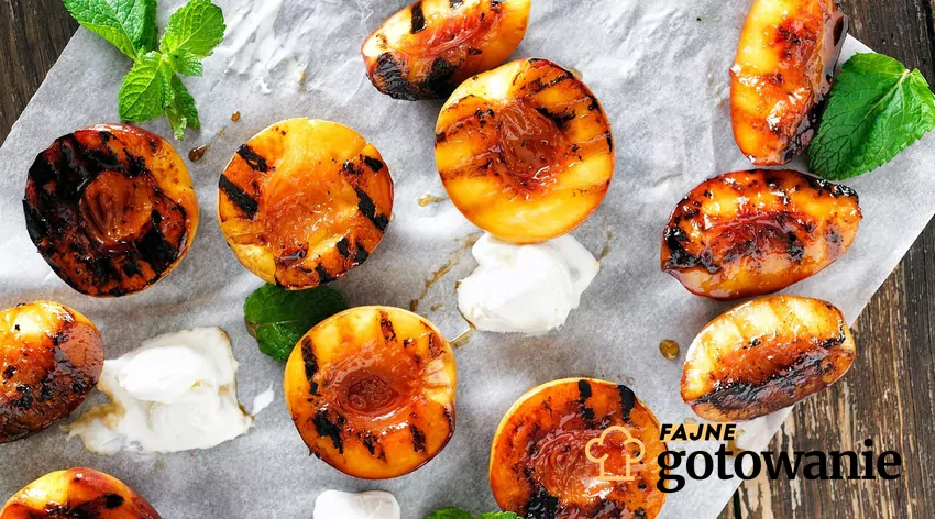 Grillowane brzoskwinie jako deser