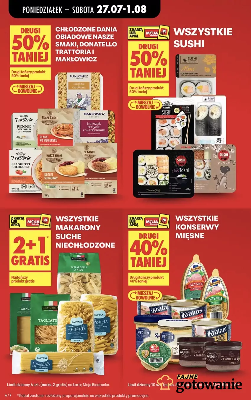 Promocje w Biedronce
