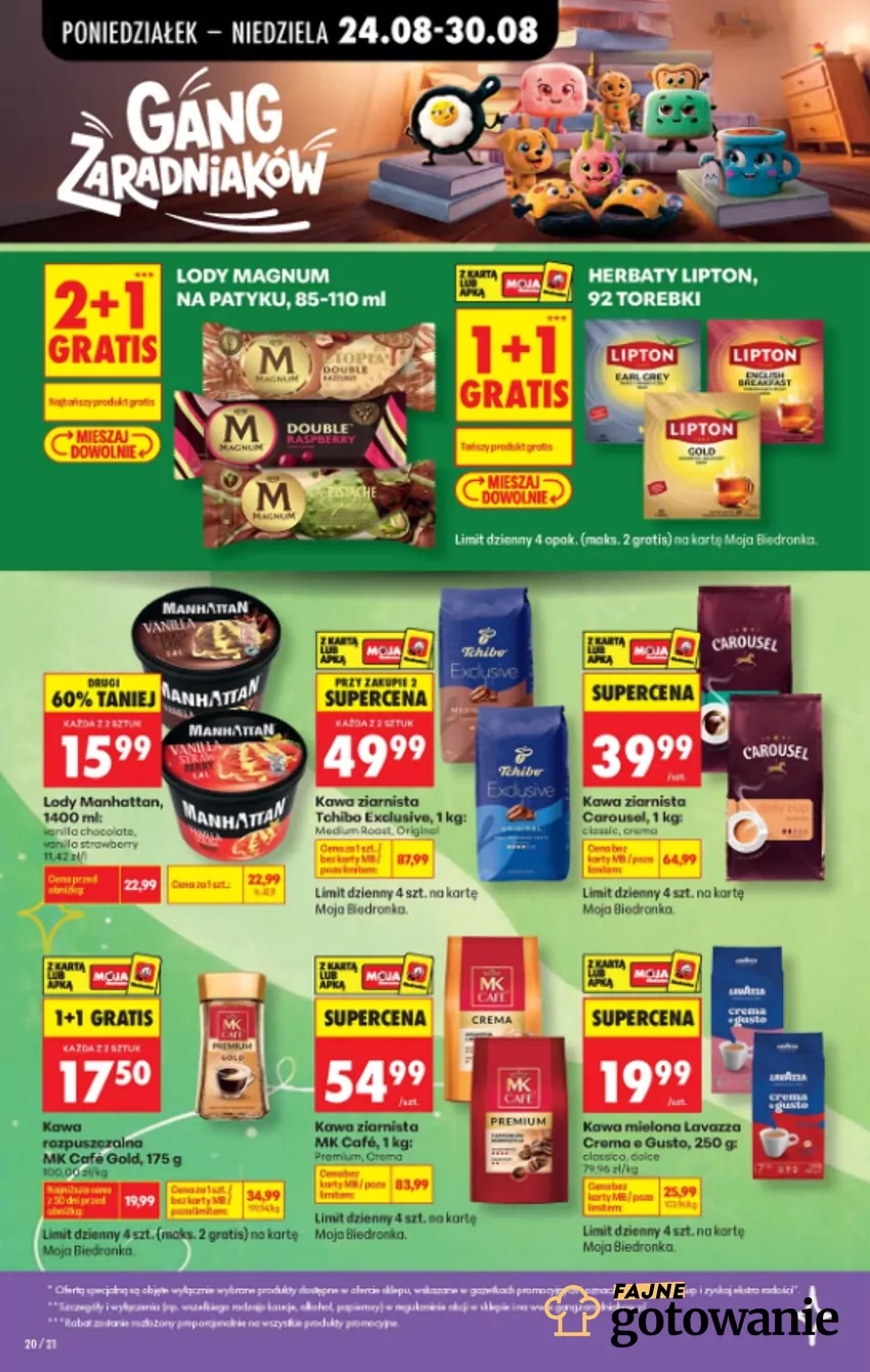 W promocji m.in. kultowe kawy Biedronka - gazetka