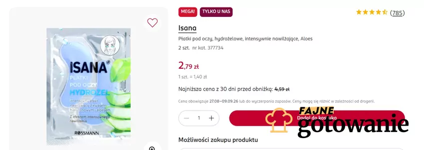 Rossmann - gazetka