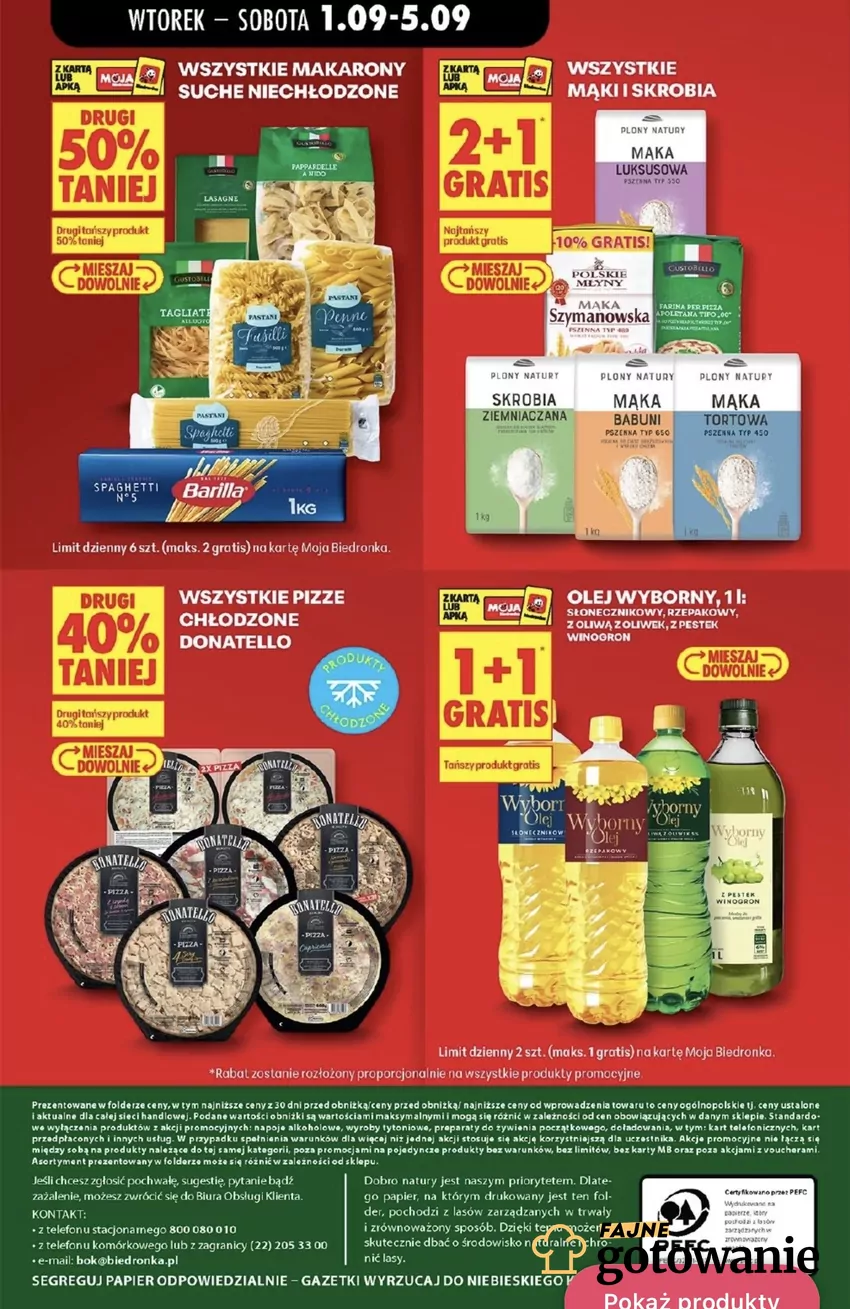 Promocje w Biedronce