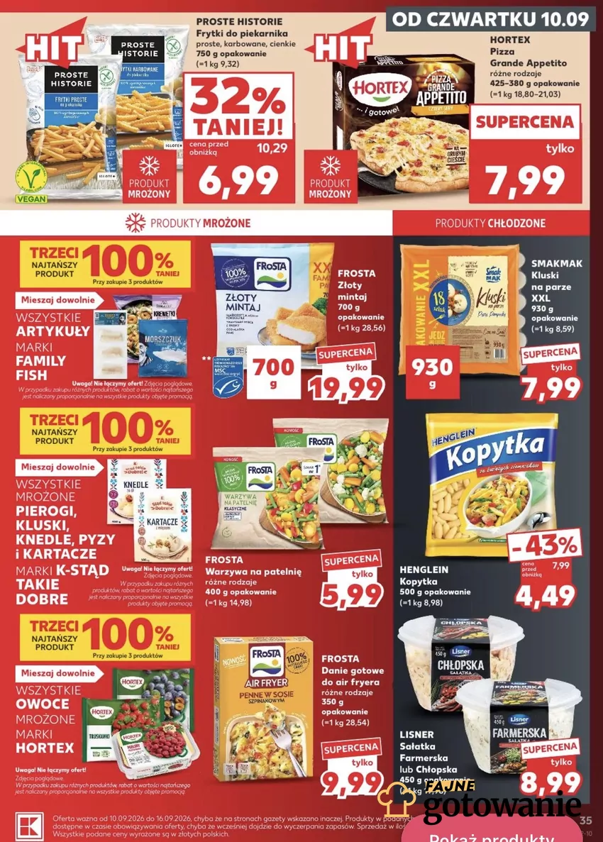 Kopytka Henglein (500 g) 43% taniej w Kauflandzie Promocje w Kauflandzie
