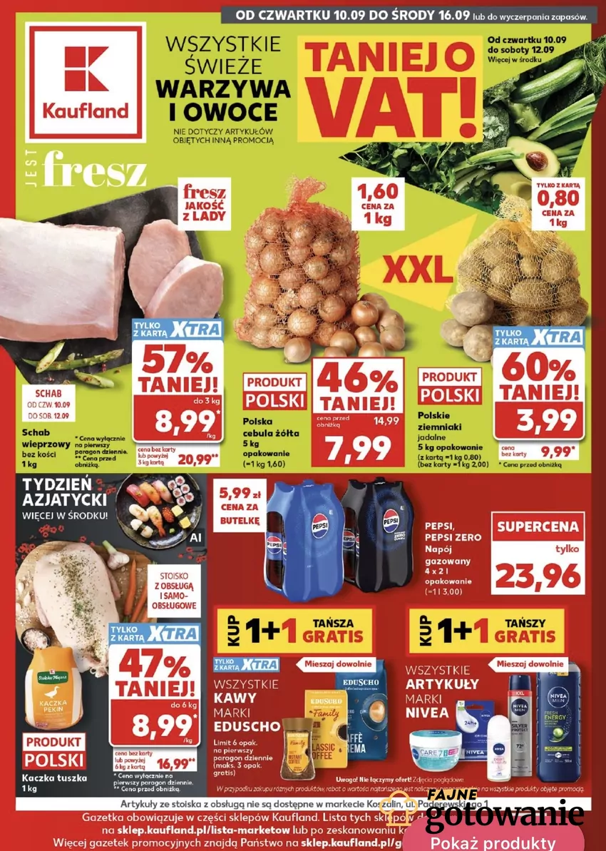 Wszystkei kawy marki Eduscho w promocji 1+1 gratis w Kauflandzie Promocje w Kauflandzie