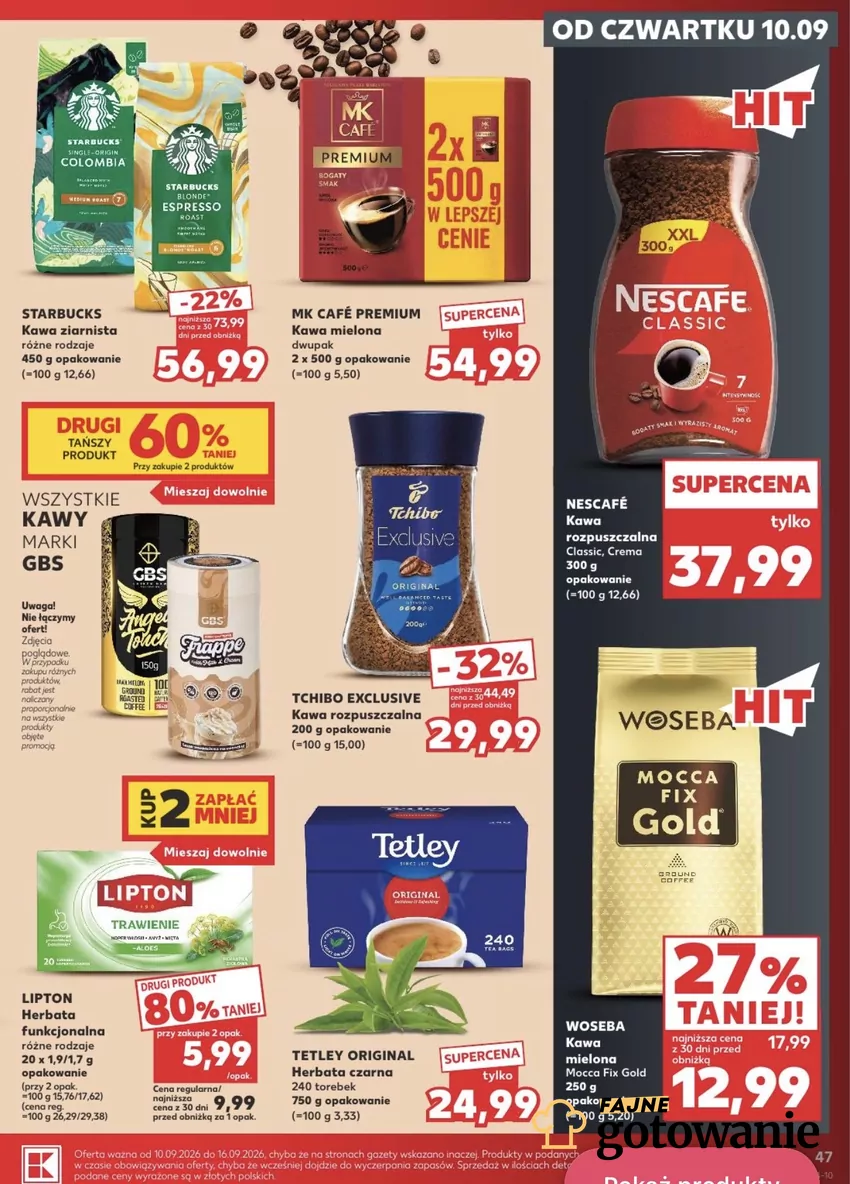 Kawa mielona Woseba Mocca fix gold (250 g) taniej o 27% w Kauflandzie Promocje w Kauflandzie