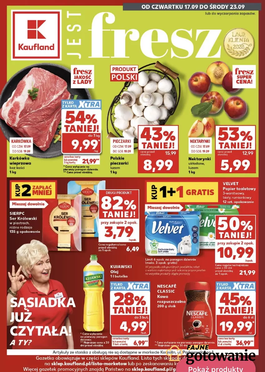 Kawa rozpuszczalne Nescafe Classic (200 g) w super cenie w Kauflandzie - taniej o 45% Promocje w Kauflandzie