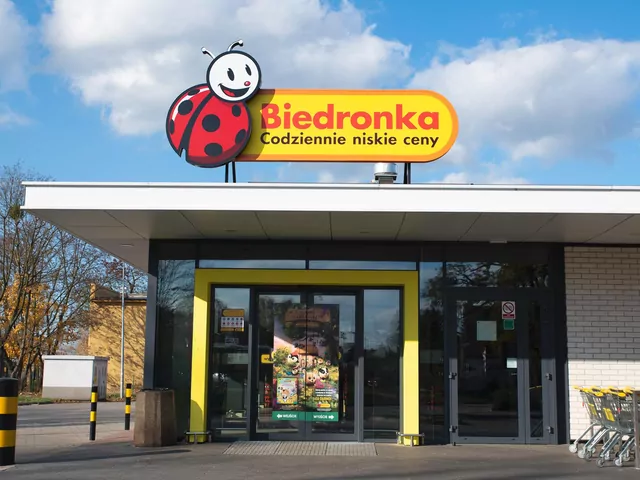 Promocj na pierogi w Biedronce