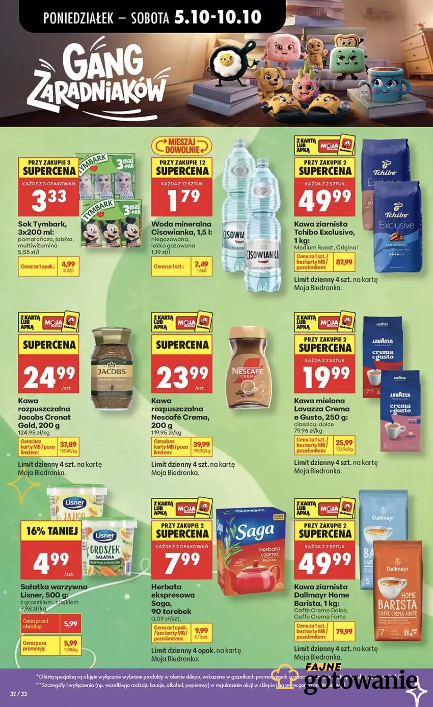 Promocje w sklepach Biedronka