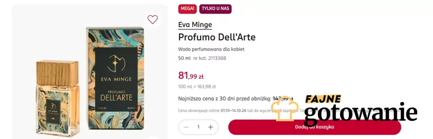 Genialne perfumy za mniej niż 90 zł Rossmann - gazetka