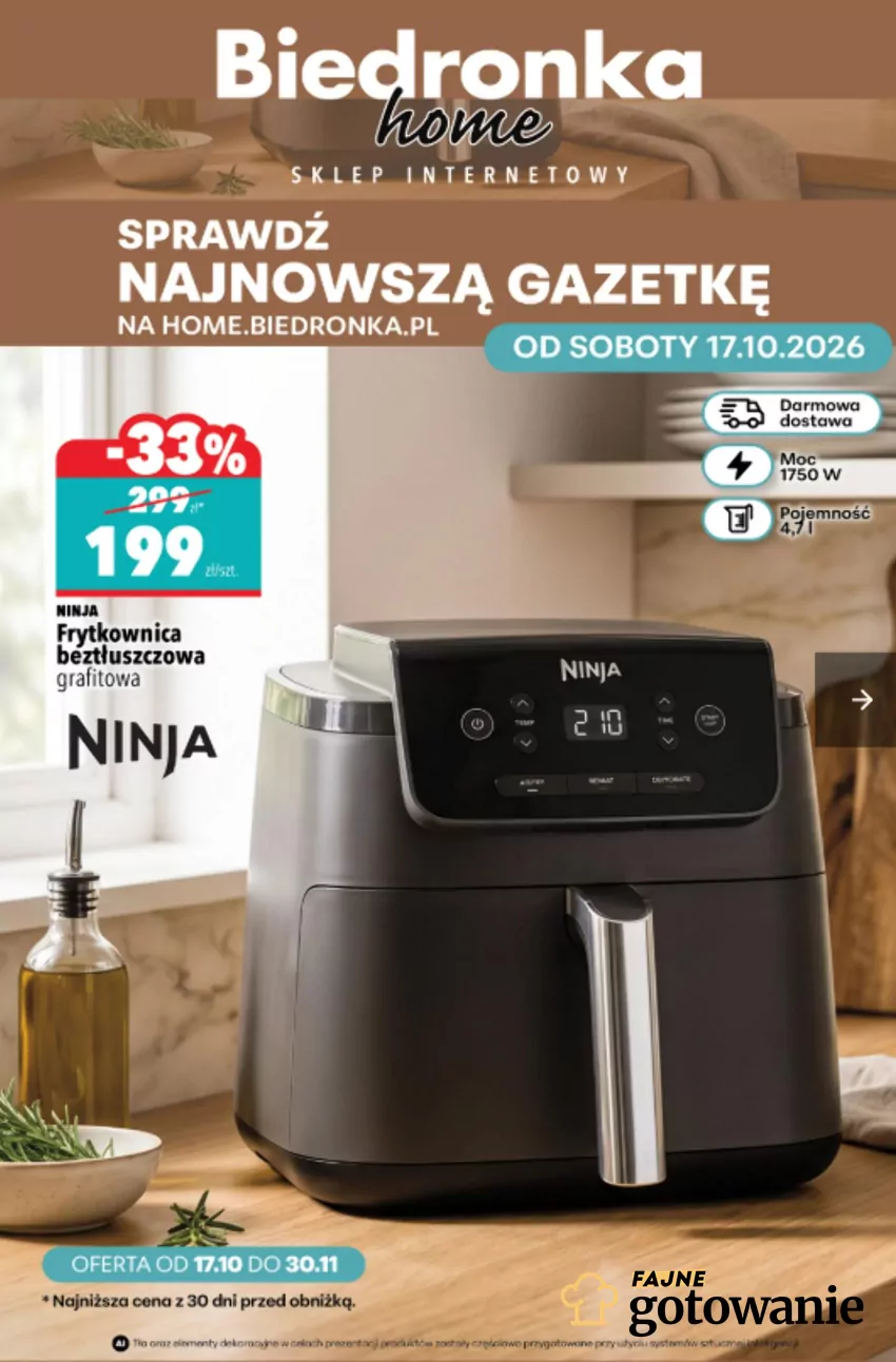 Teraz tylko za 199 zł! Biedronka Home