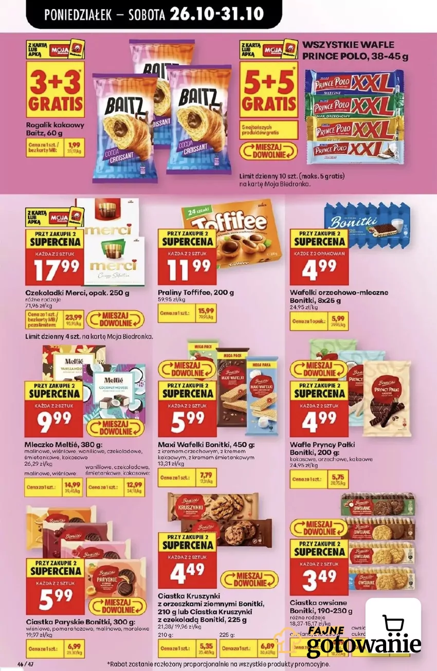 Promocje w Biedronce