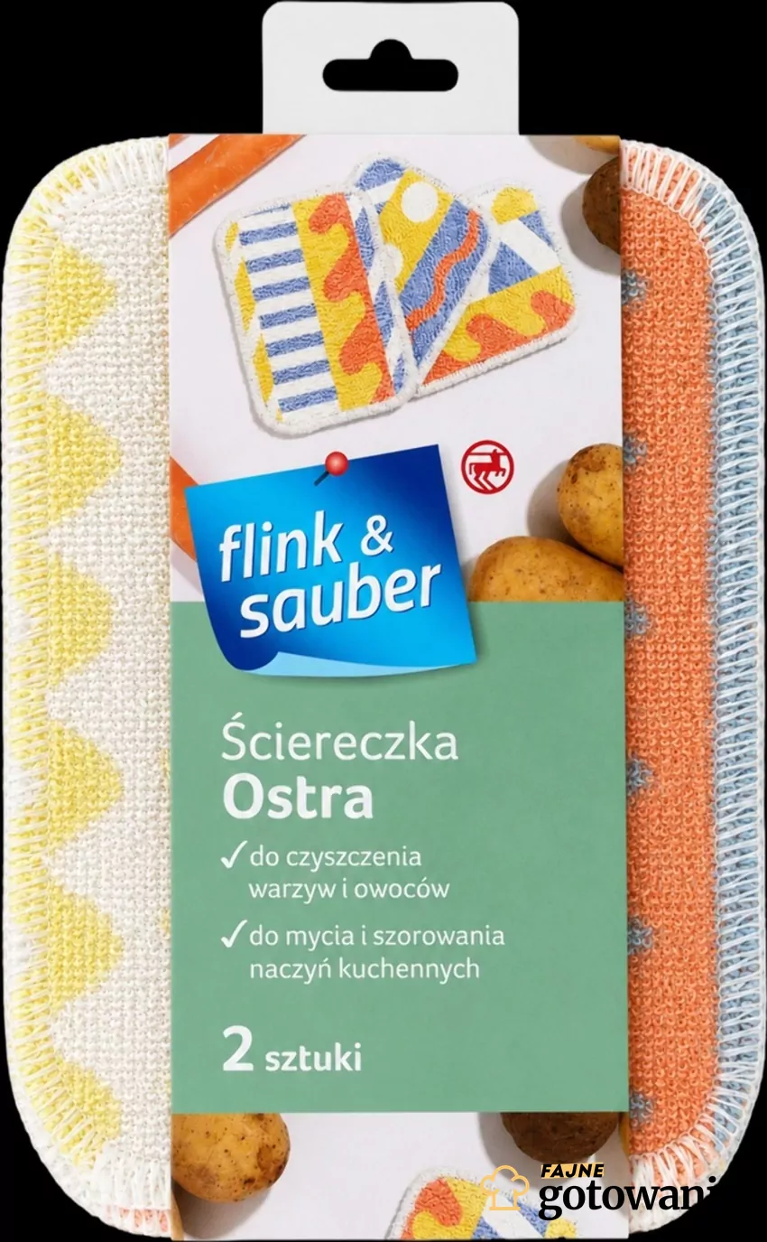 To praktyczne rozwiązanie dla osób ceniących szybkie i wygodne sprzątanie Ostra ściereczka z Rossmanna