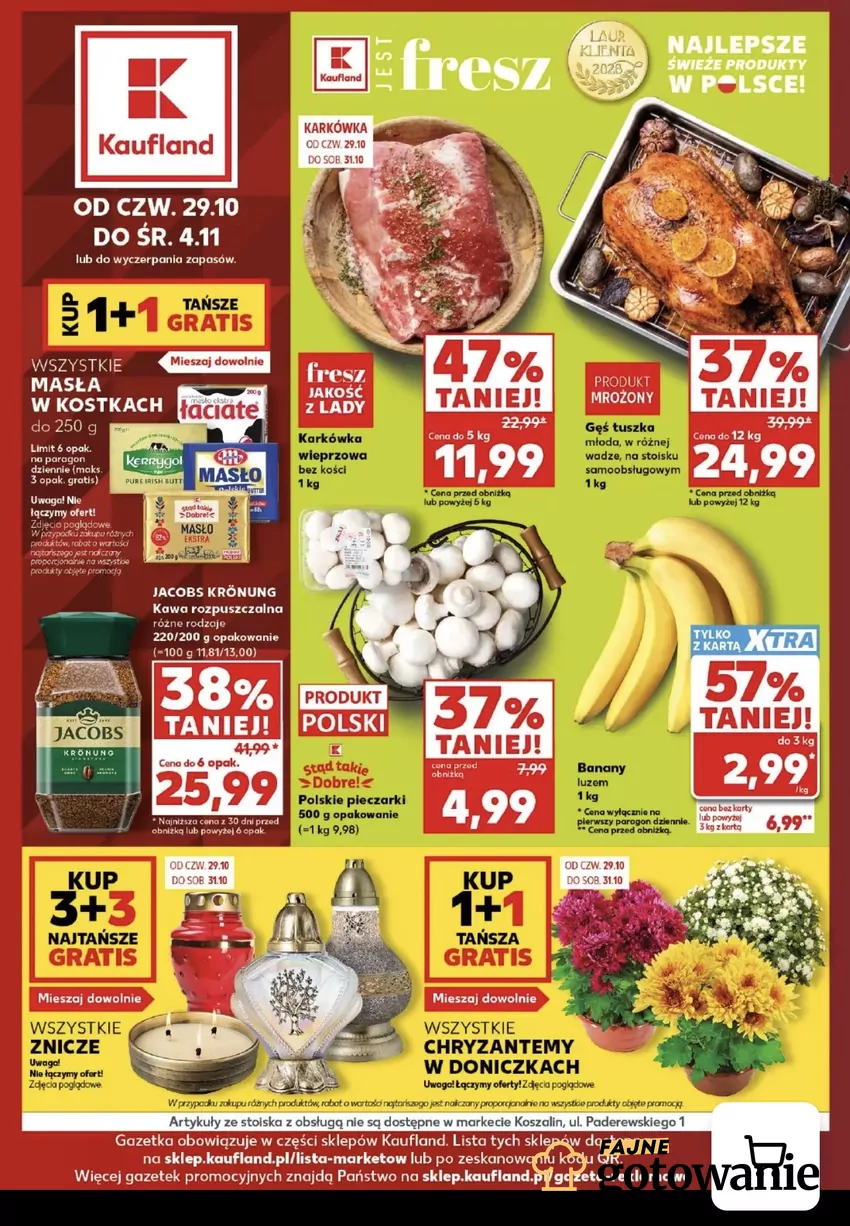 Kawa rozpuszczalna Jacobs Kronung (220/200 g) 38% taniej Promocje w Kauflandzie