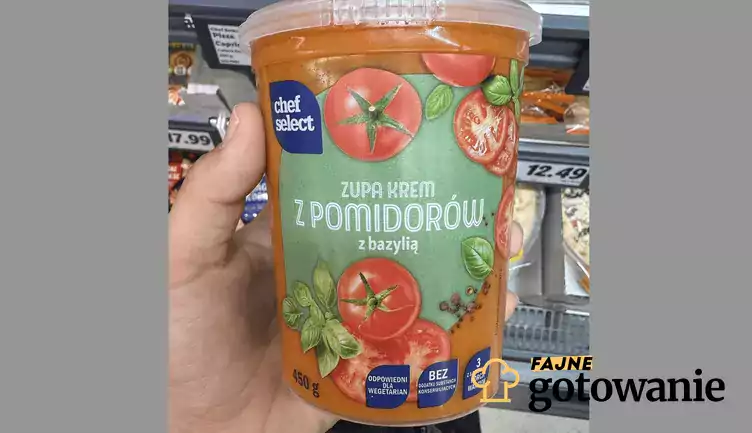 Zupa pomidorowa z Lidla