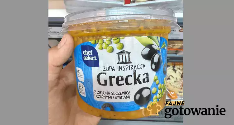 Grecka zupa gotowa na wynos