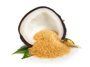 Ilustracja cukier kokosowy