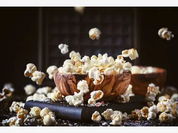 Ilustracja popcorn