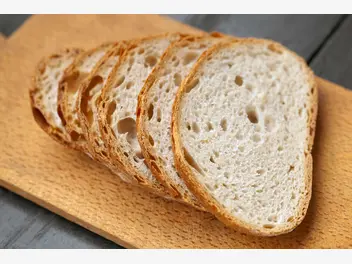 Ilustracja ile waży kromka chleba