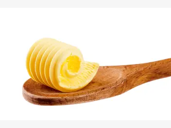 Ilustracja ile waży łyżka masła