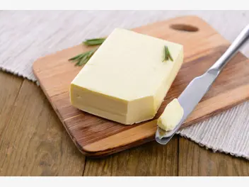 Ilustracja masło czy margaryna