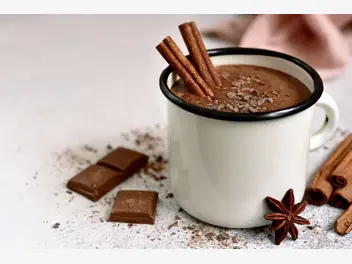 Ilustracja jak zrobić czekoladę do picia