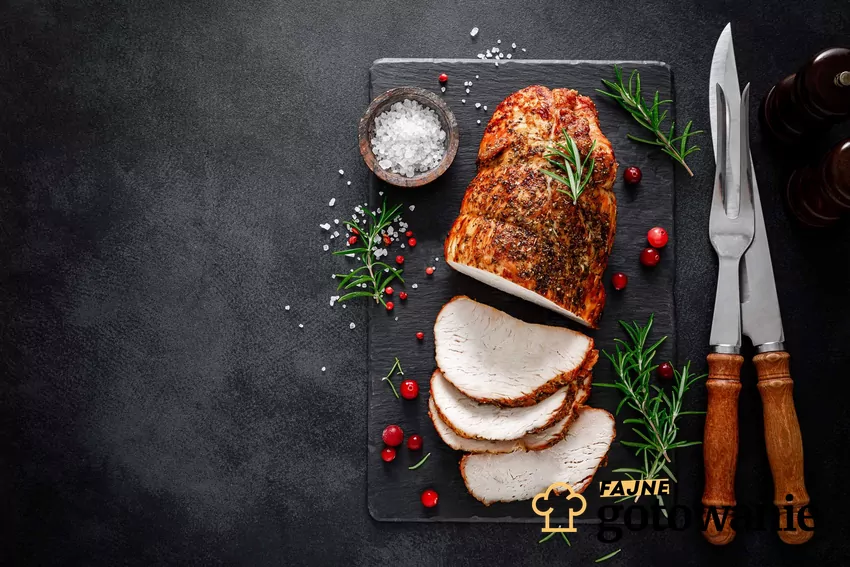 Szynka z piekarnika Pieczona szynka z przyprawami