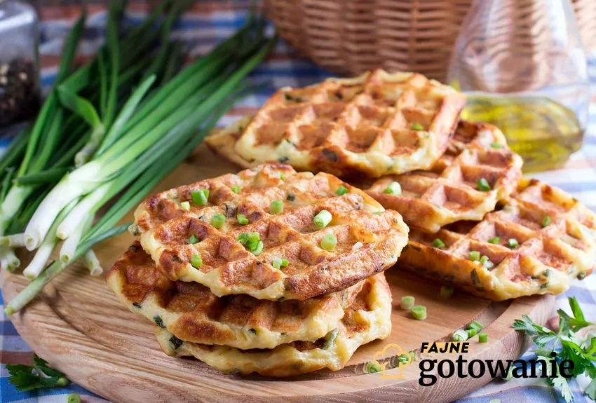 gofry ziemniaczane chrupiące gofry ziemniaczane