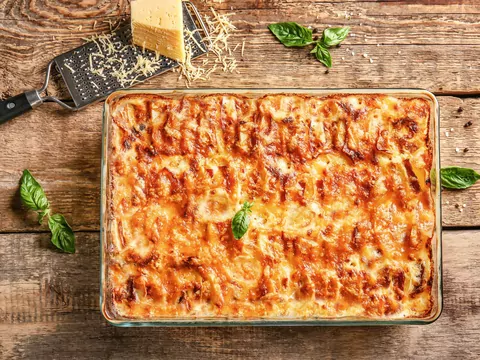 Przepis: zapiekanka ziemniaczana bezmięsna