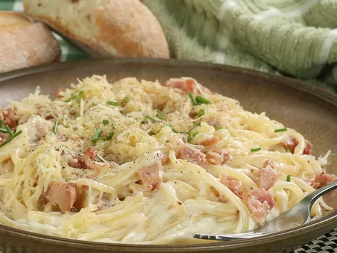 Przepis: carbonara z mascarpone