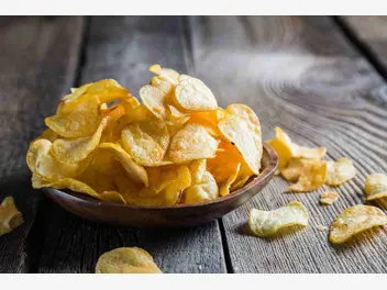 Ilustracja przepisu na: chipsy z ziemniaków