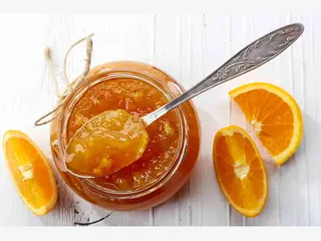 Ilustracja przepisu na: dżem z pomarańczy