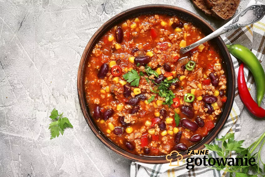 Miska chili con carne