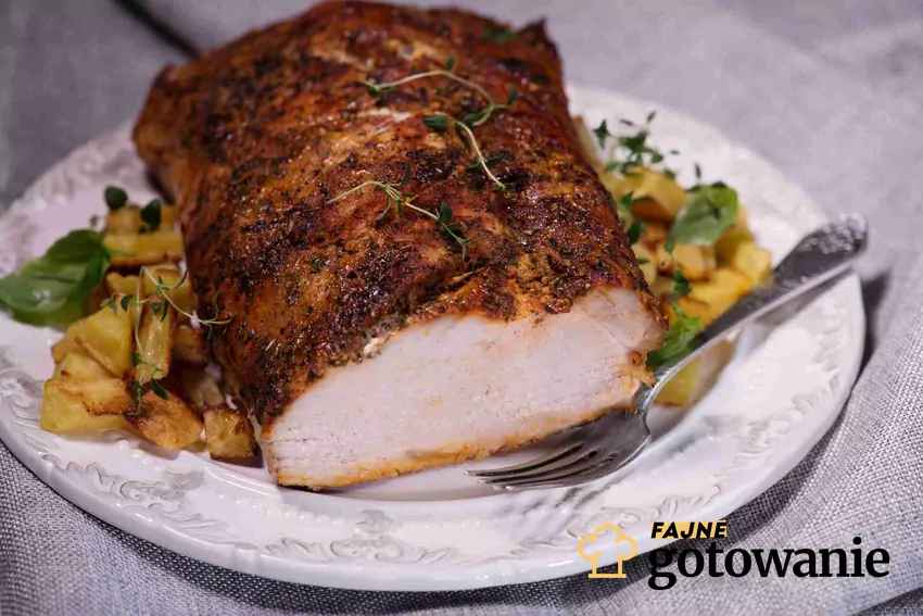 Schab pieczony w mleku Pieczony schab z mlekiem