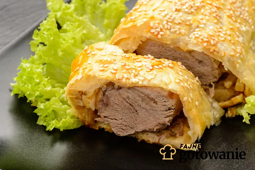 Schab w cieście francuskim Schab w chrupiącym cieście francuskim