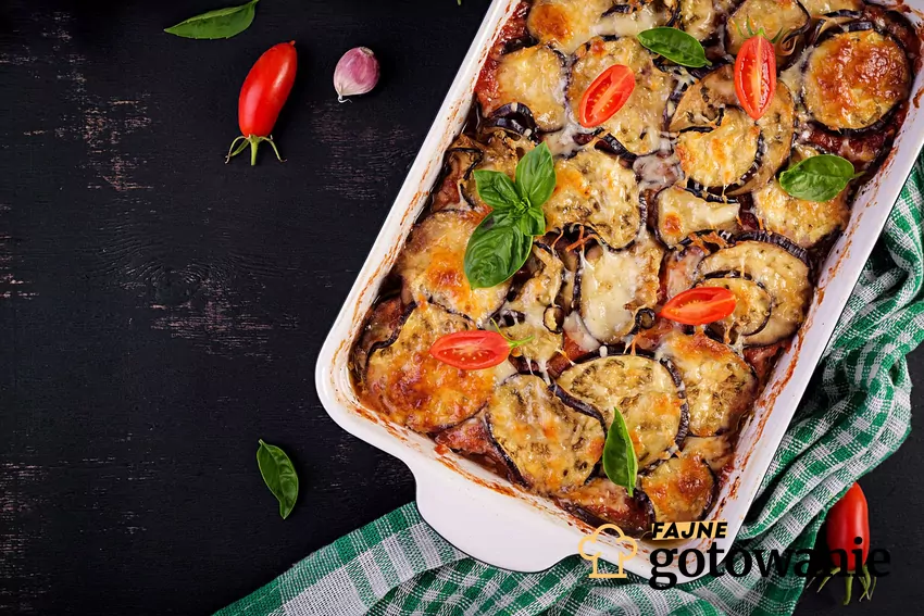 Aromatyczna lasagne z bakłażanem