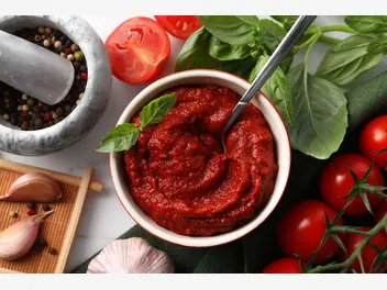 Ilustracja przepisu na: ostry sos pomidorowy