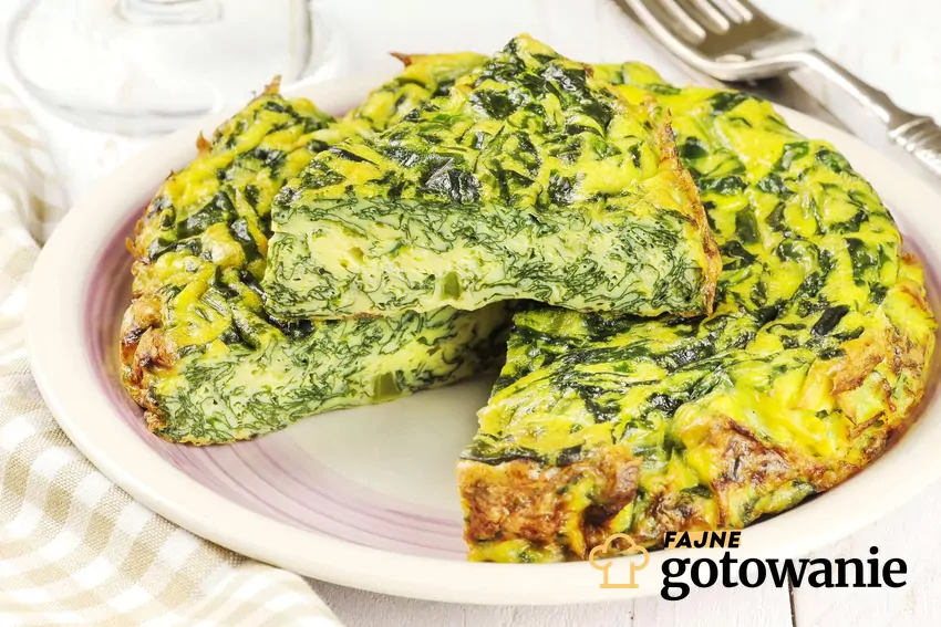 Frittata w żeliwnej patelni