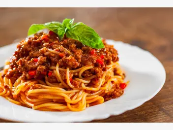 Ilustracja przepisu na: spaghetti