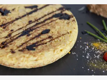 Ilustracja przepisu na: omlet biszkoptowy